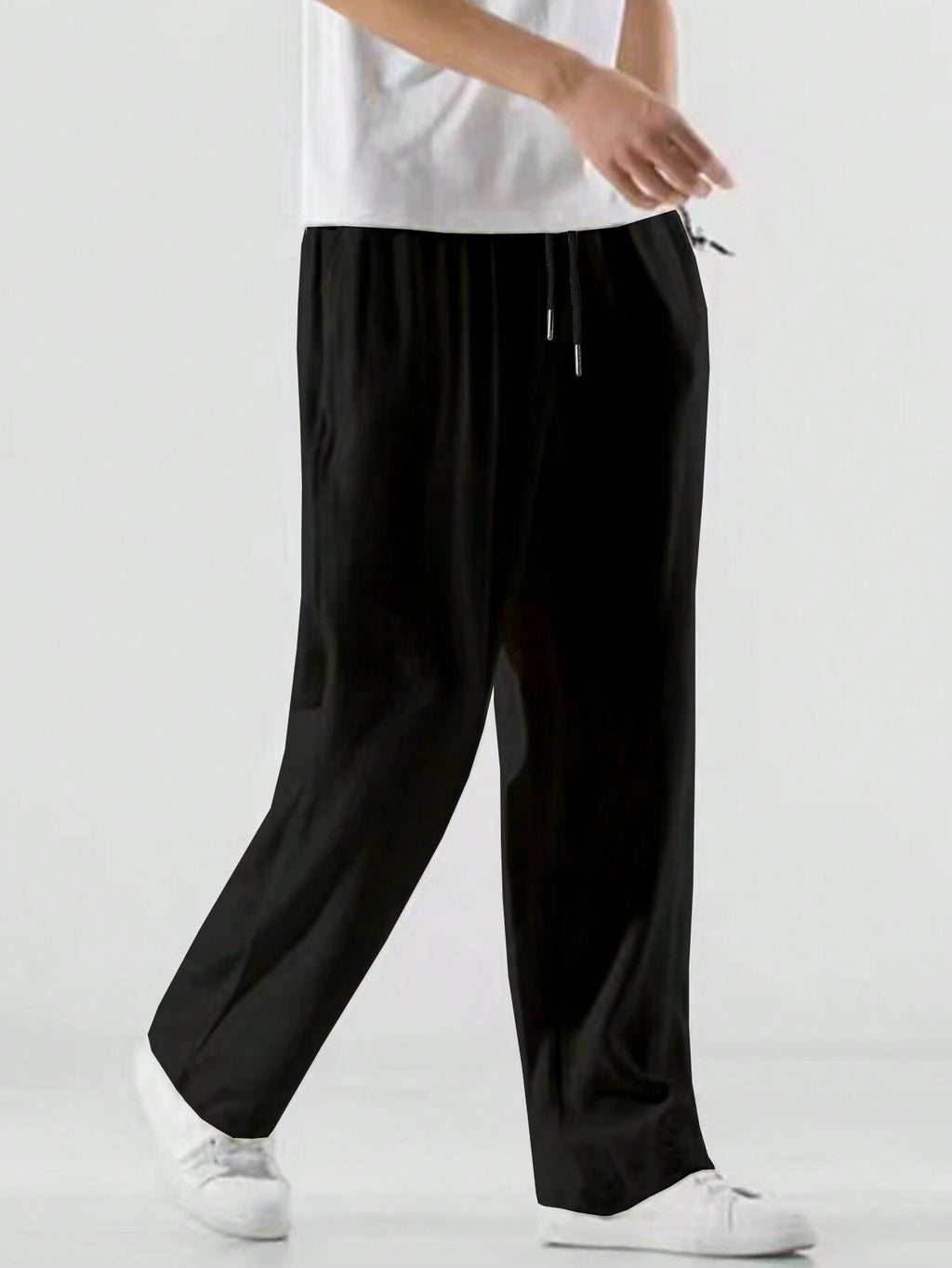 Relax-Fit Pants Black