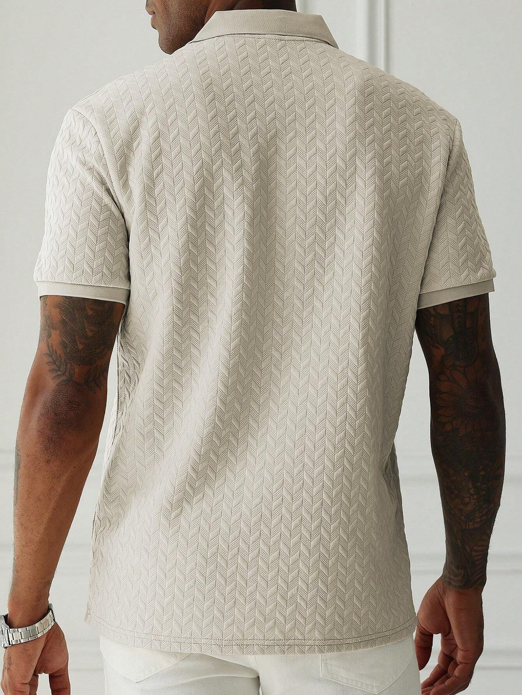 Polo d'été blanc