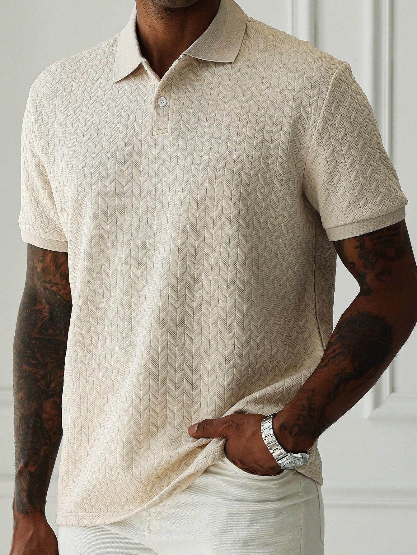 Polo d'été blanc