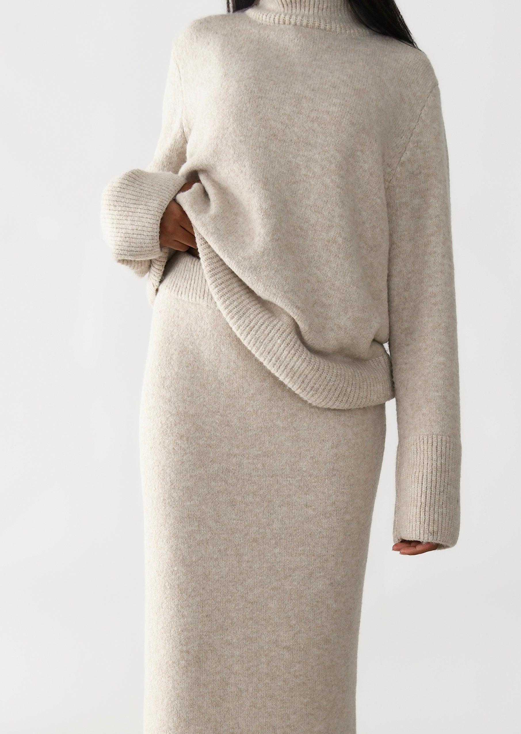 Jupe en tricot confortable pour un style sans effort