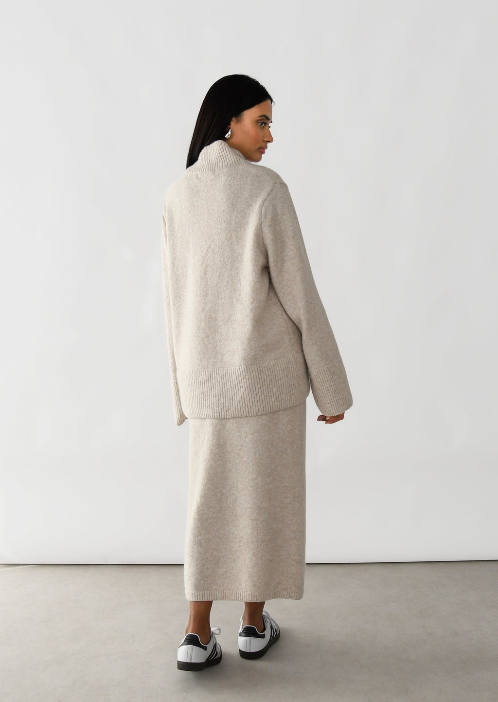Jupe en tricot confortable pour un style sans effort