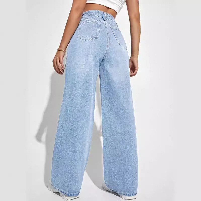 Ashanti - Elegant High Waist Tight Straight Leg for a flattering silhouette