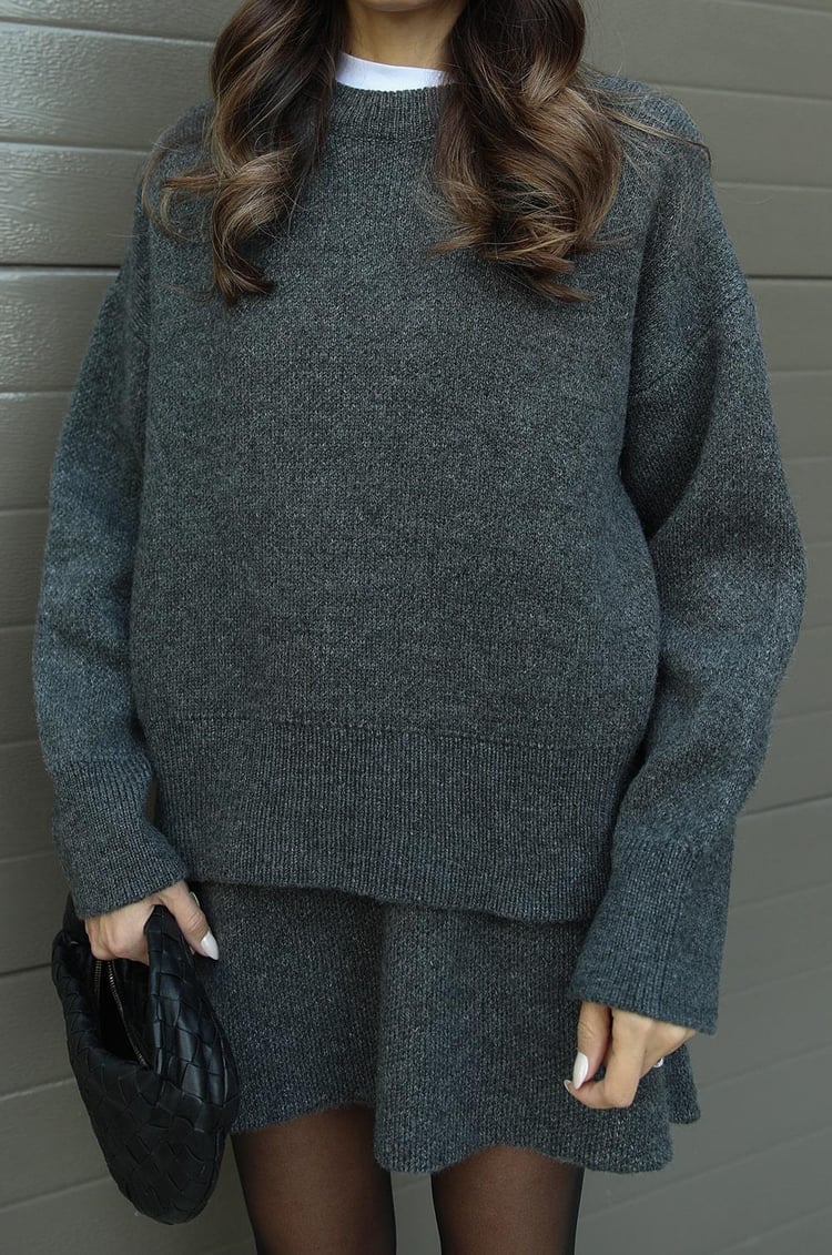Ensemble tricoté tendance et élégant