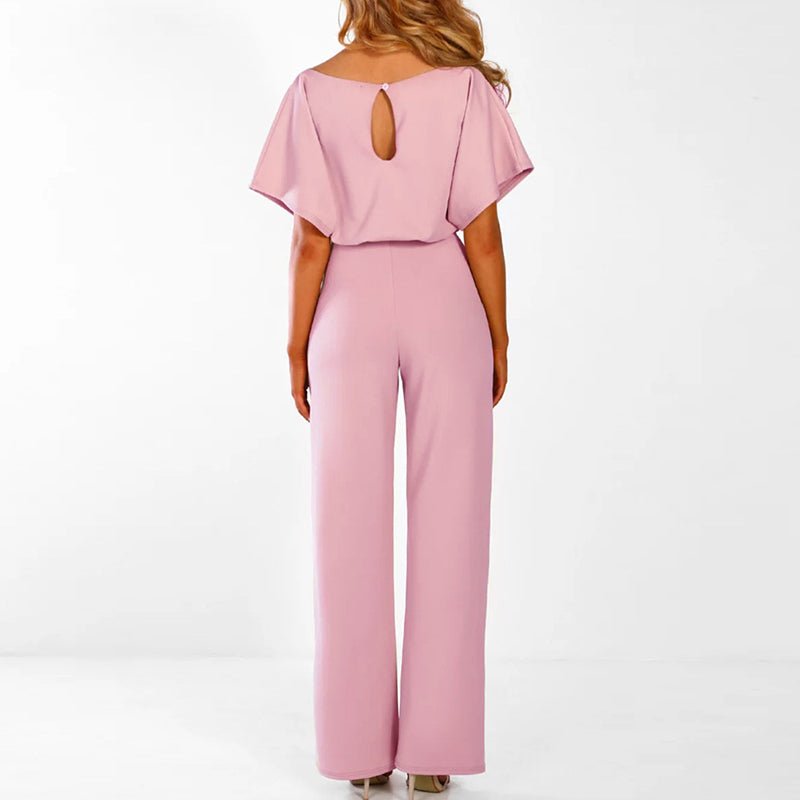 Cassandra™ | Salopette élégante avec ceinture et jambes larges tendance pour un look tendance