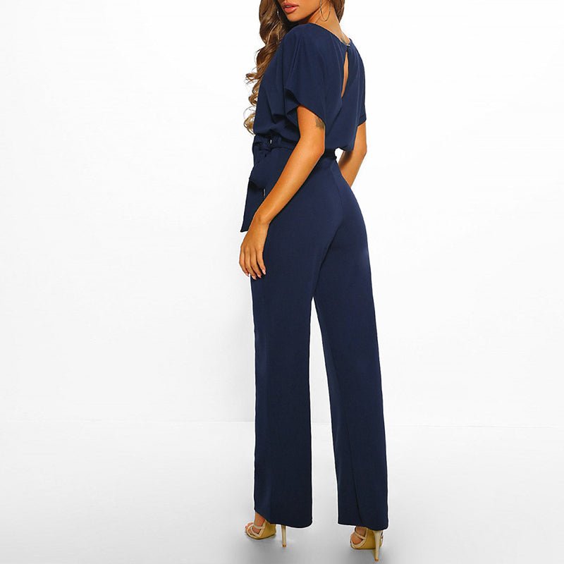 Cassandra™ | Salopette élégante avec ceinture et jambes larges tendance pour un look tendance
