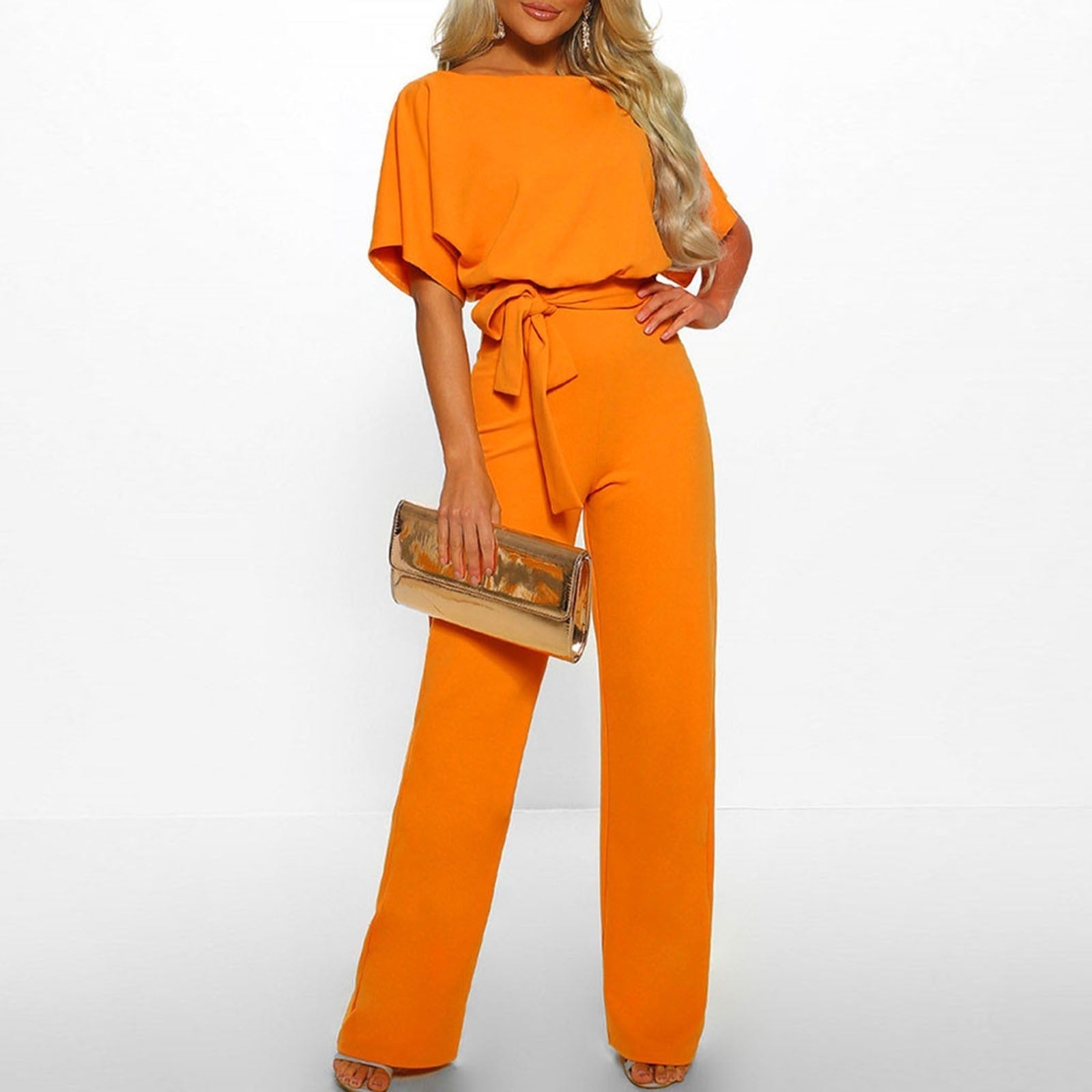 Cassandra™ | Salopette élégante avec ceinture et jambes larges tendance pour un look tendance