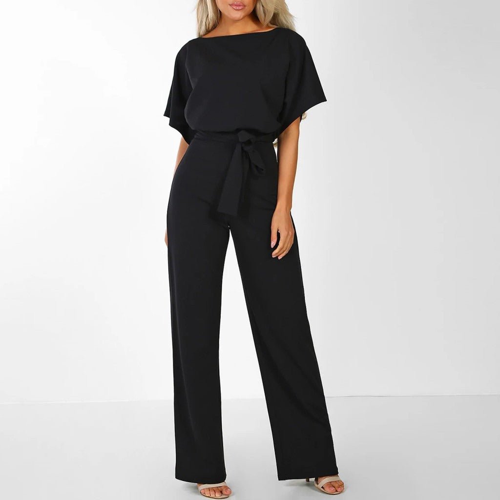 Cassandra™ | Salopette élégante avec ceinture et jambes larges tendance pour un look tendance